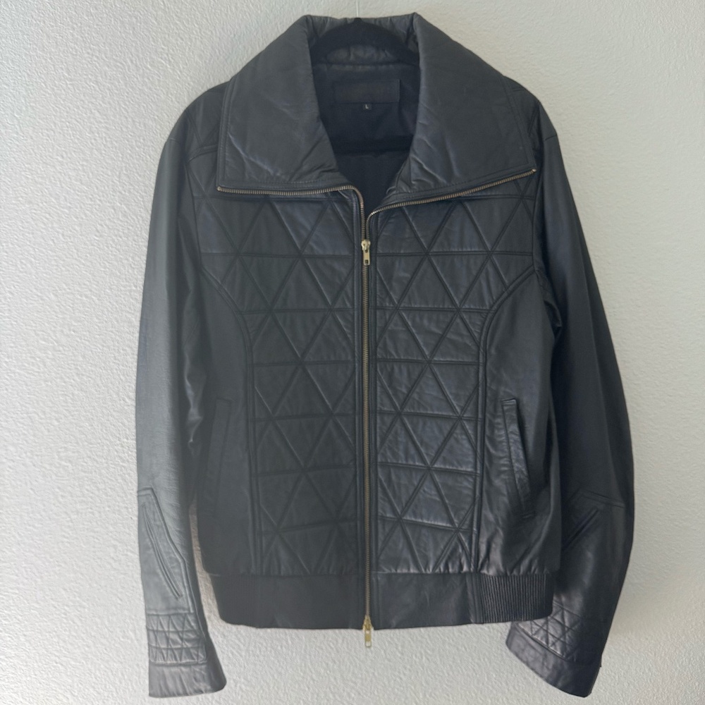 Skingraft Men’s Leather Jacket – Size L